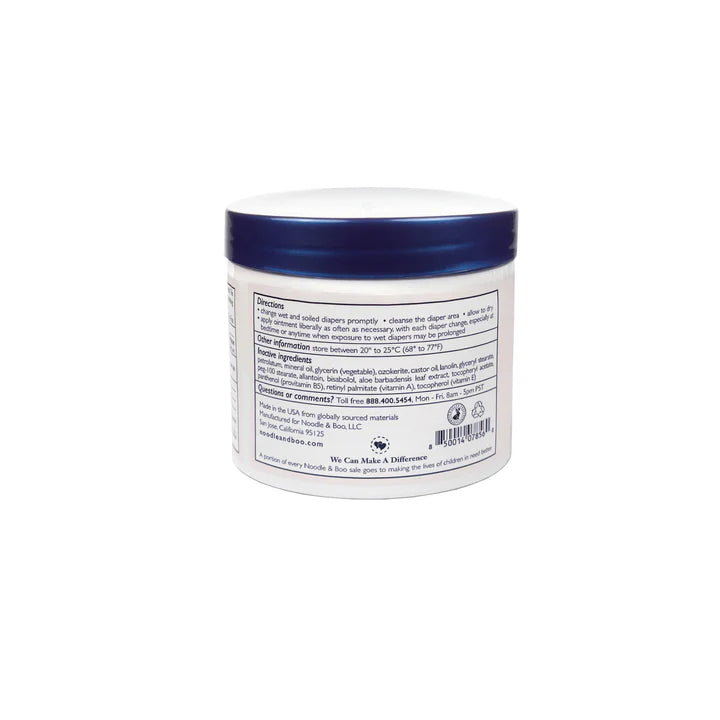 noodle and boo diaper rash ointment on a white background