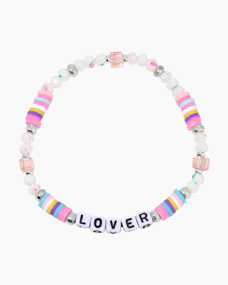 taylor swift friendship bracelet on a white background