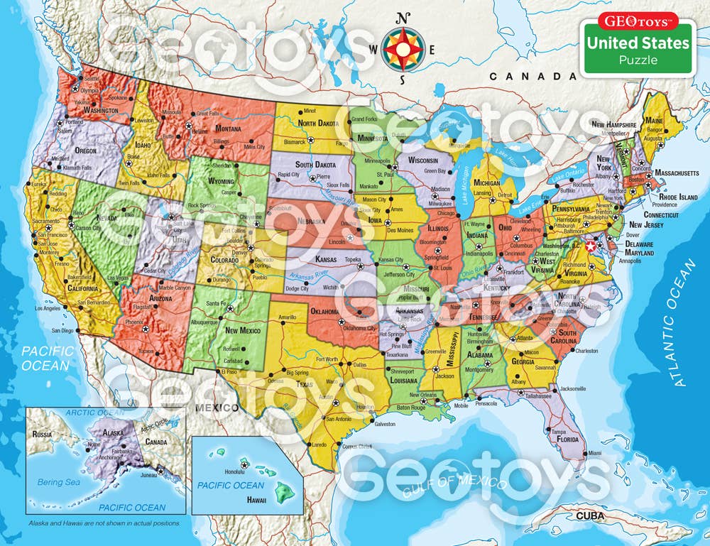 magnetic puzzle united states