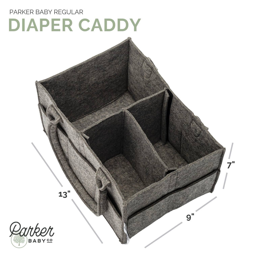 diaper caddy on a white background