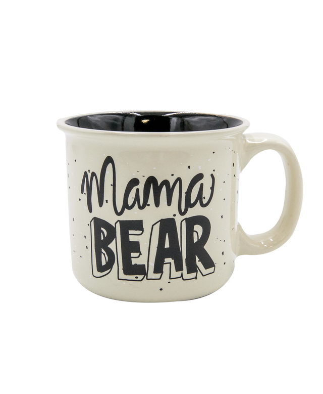 mama bear mug on a white background