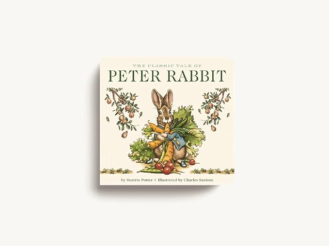 Peter Rabbit Gift set on a white background