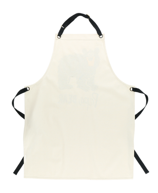 papa bear apron on a white background