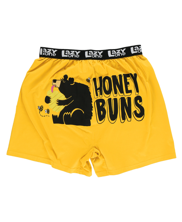 honey buns boxer on a white background