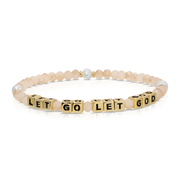 let go let God on a white background