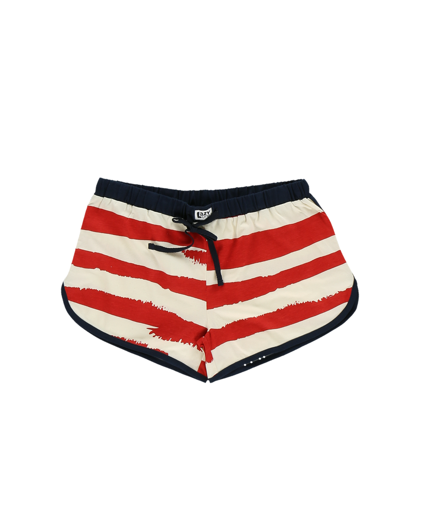lazy one stars and stripes pj boxer on a white background