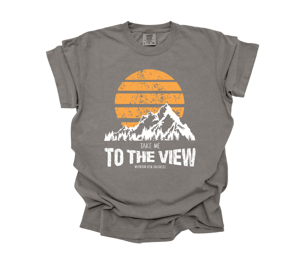 take me to the view tee in front of a white background