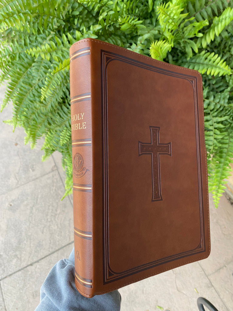 KJV Cross Super Giant Print Bible