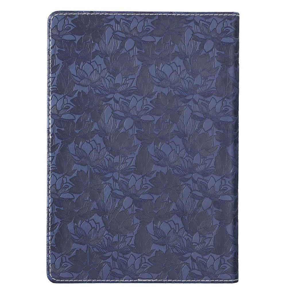 Floral patterned notebook cover on a white background