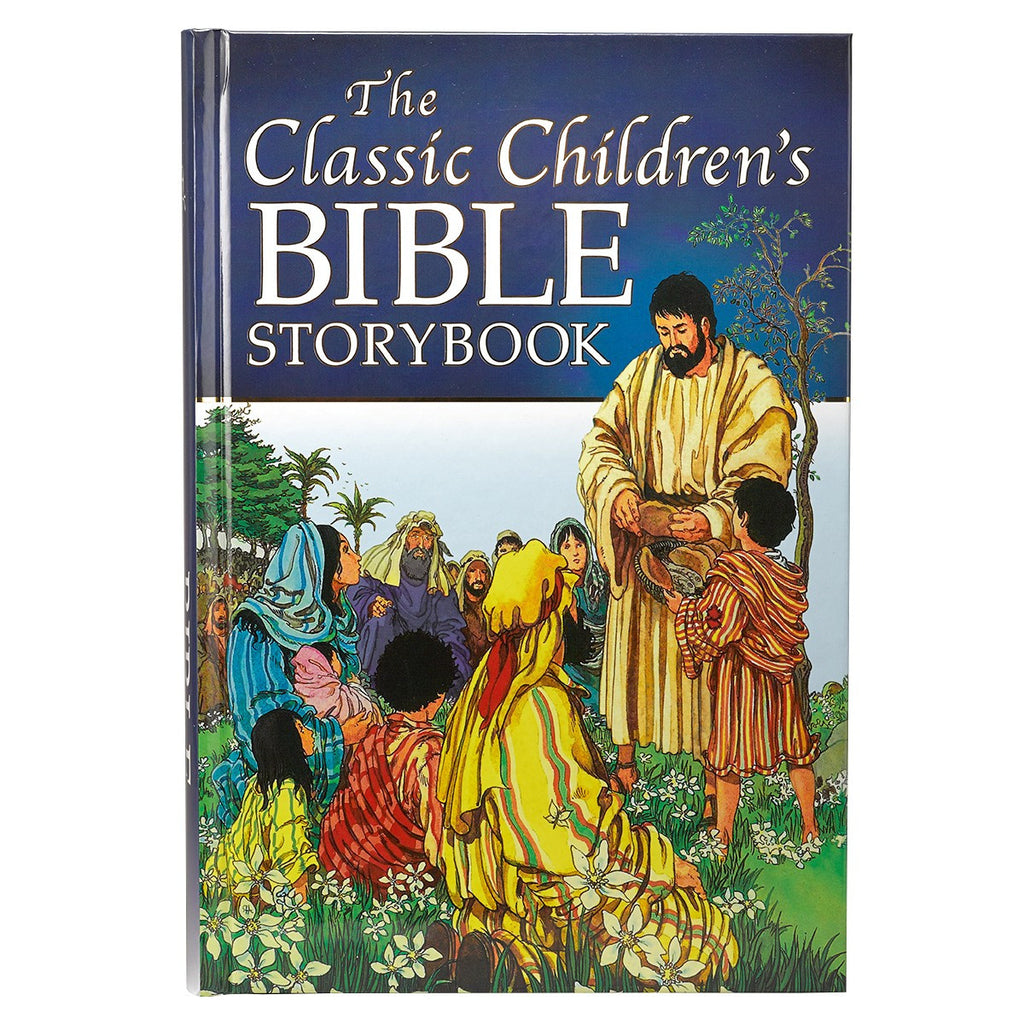 classic children's bible storybook on a white background