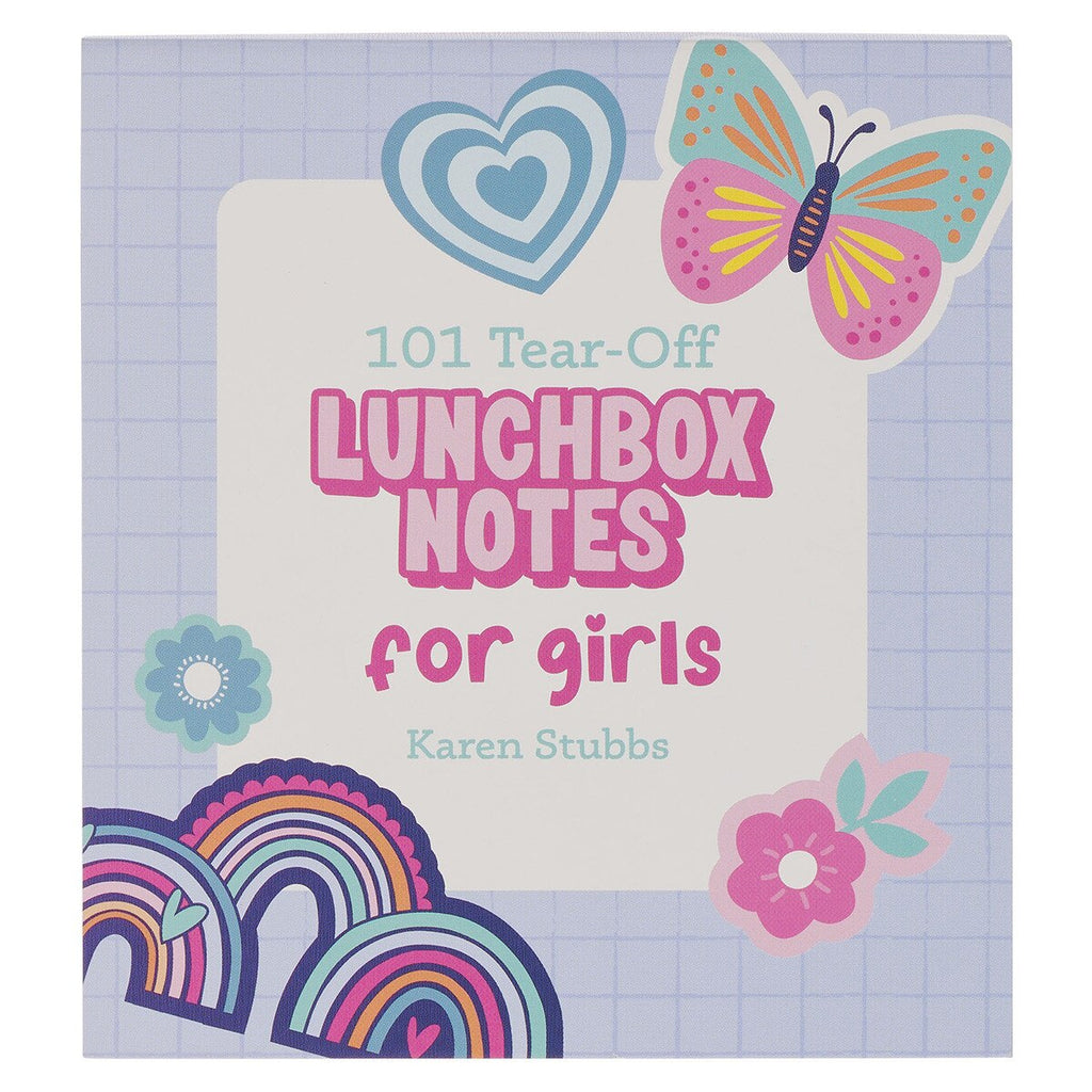 101 lunchbox notes for girls on a white background