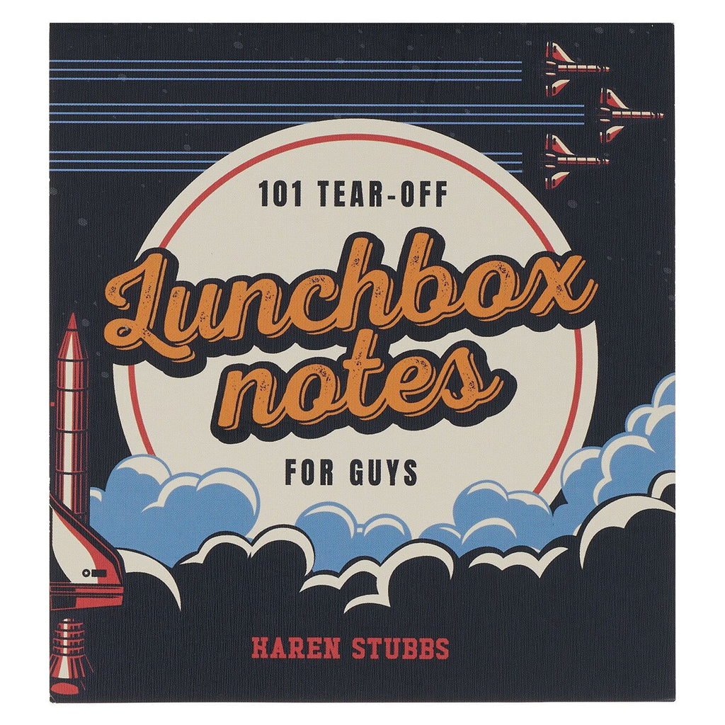 101 lunchbox notes for guys on a white background