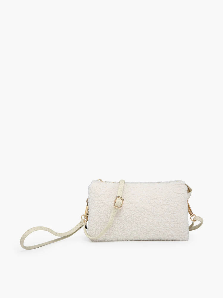 riley crossbody on a white background