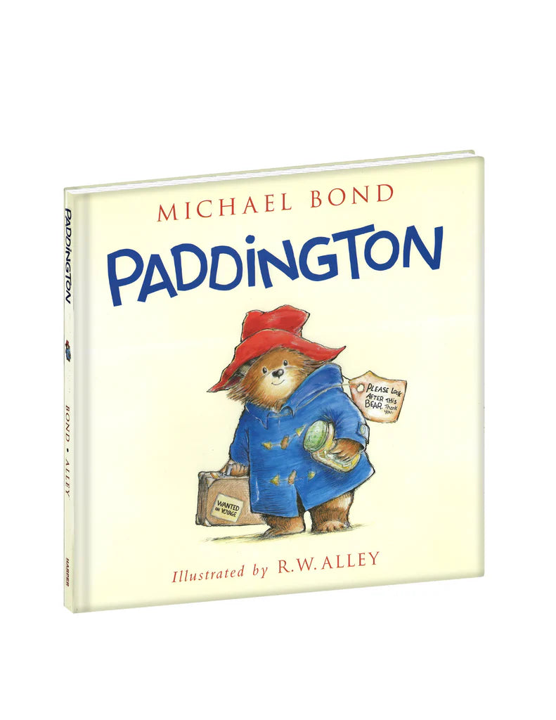Book cover of 'Paddington' by Michael Bond with Paddington Bear illustration.