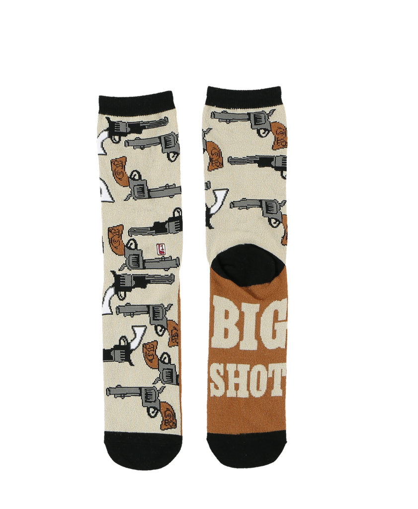 big shot socks on a white background