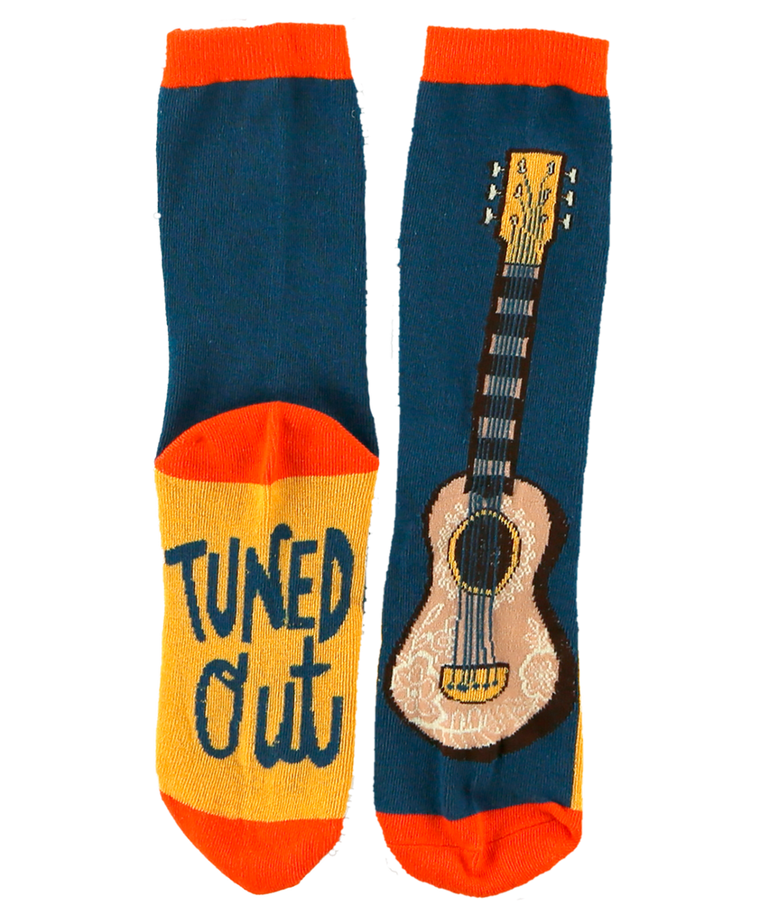 guitar sock on a white background