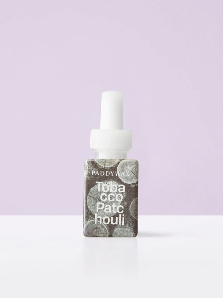 tobacco and patchouli on a purple background