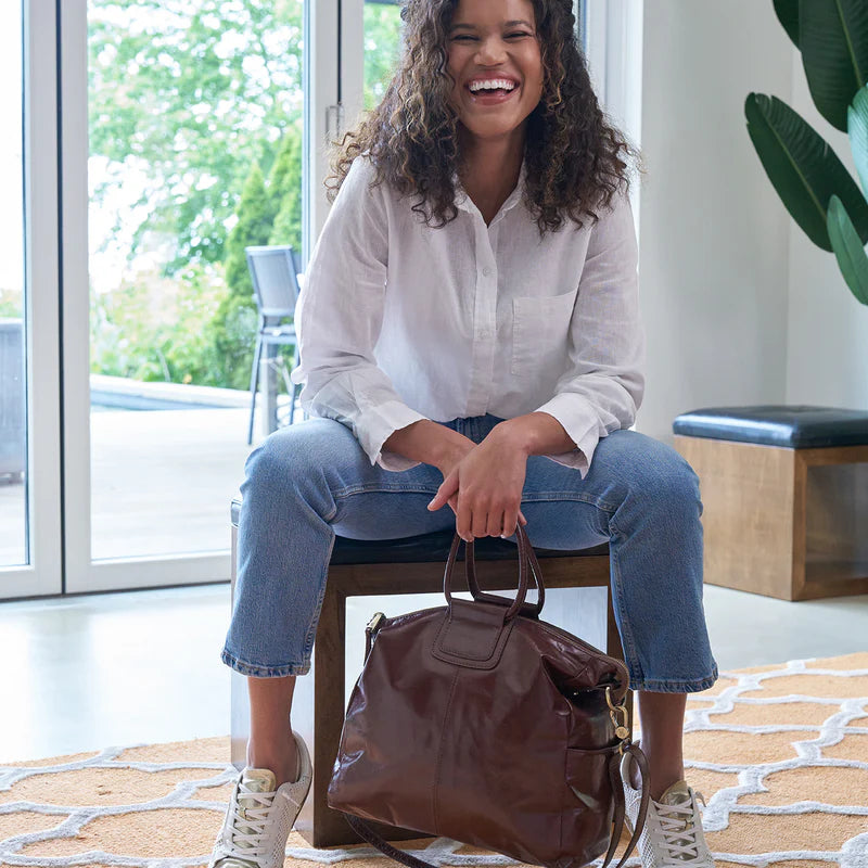 sheila satchel on a white background