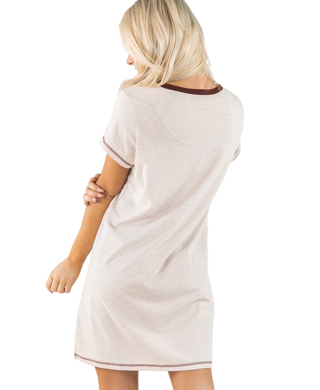 lazy one night gown on a white background