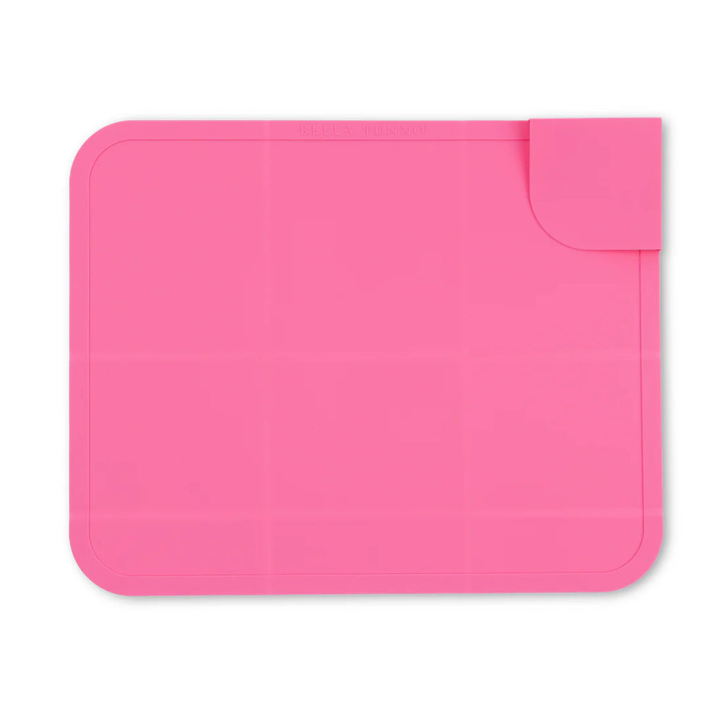 Pink laptop sleeve on a white background