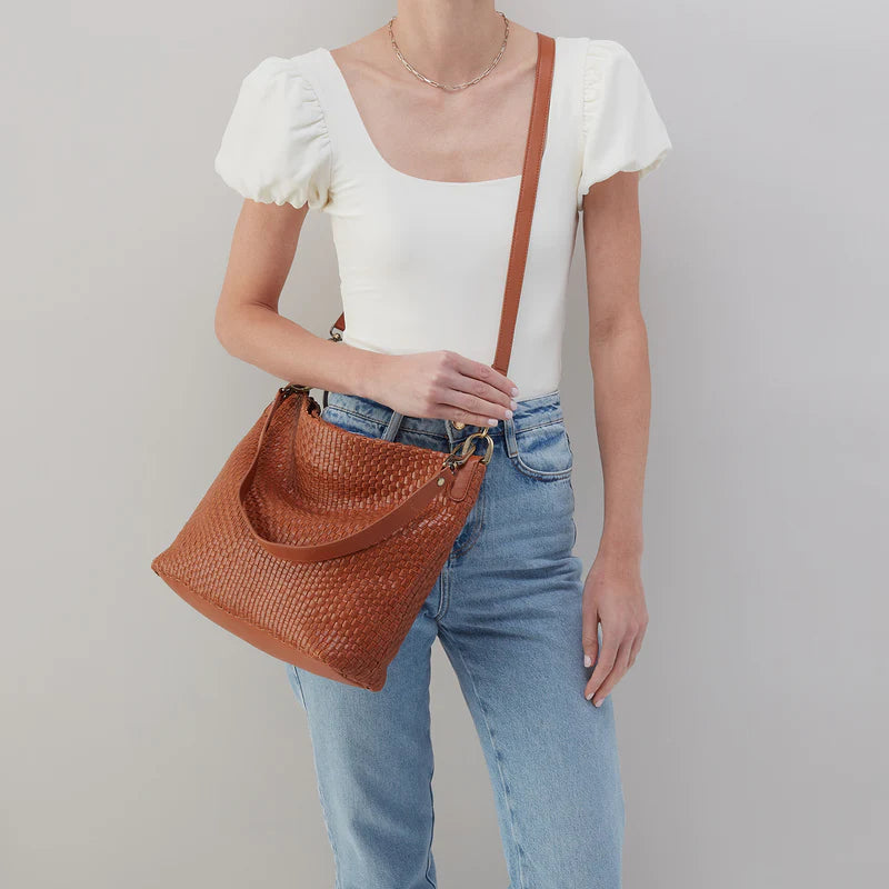 pier shoulder and crossbody bag on a white background