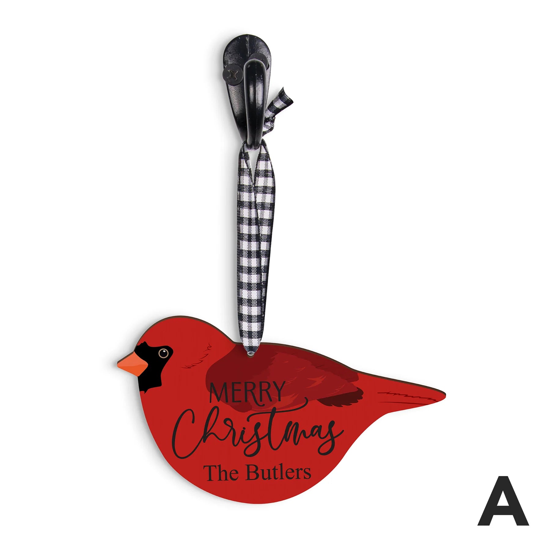 Personalized Cardinal Ornament
