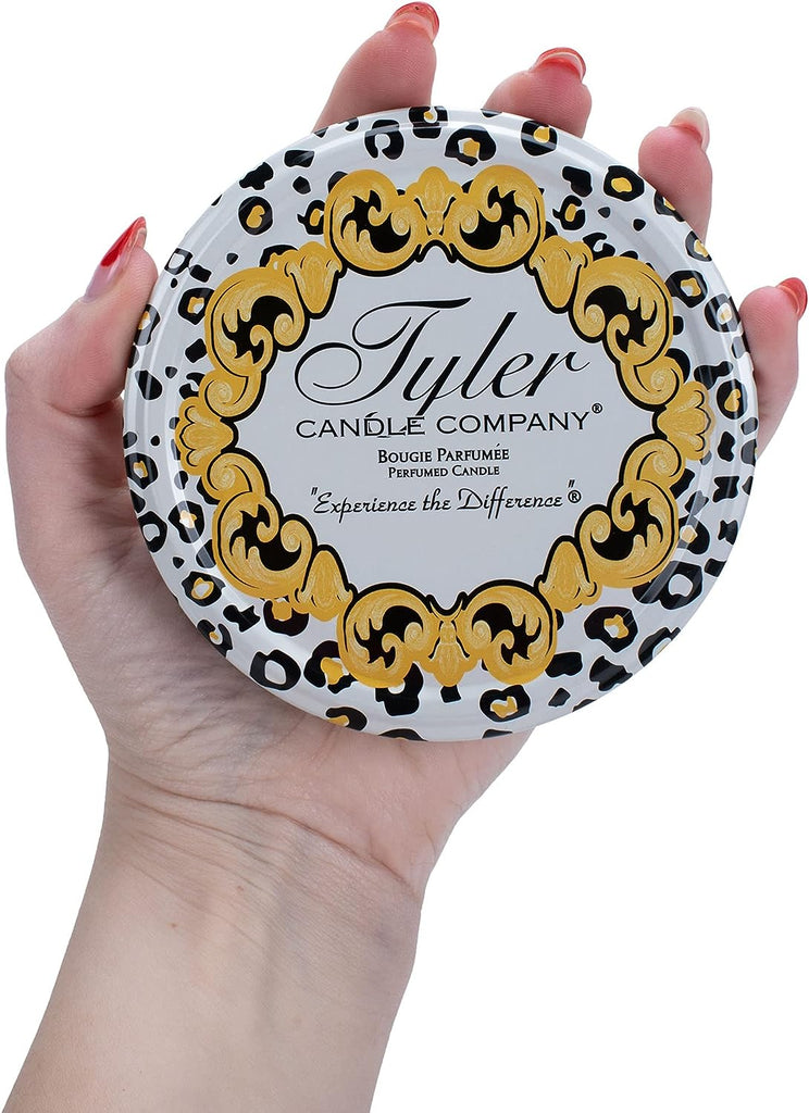 tyler candle company lid on a white background