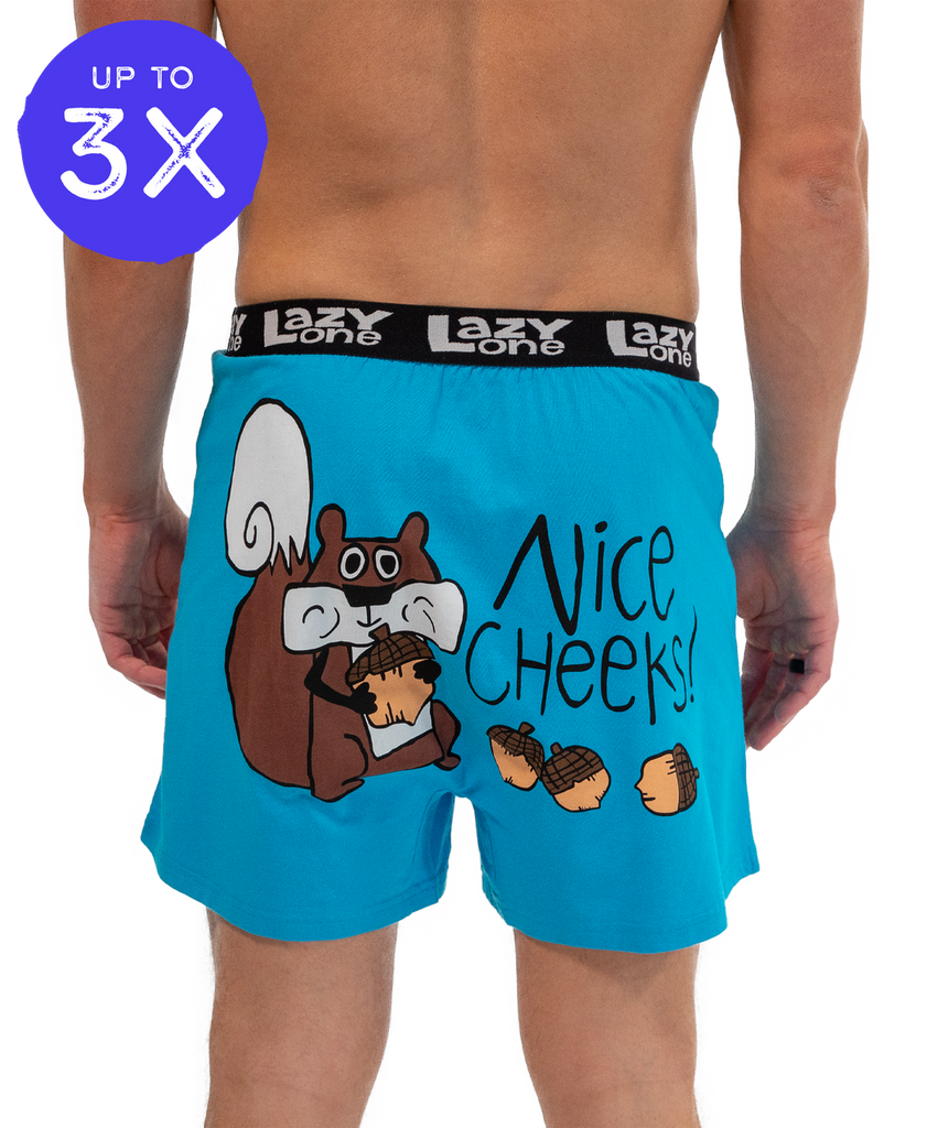 nice cheeks boxers on a white background