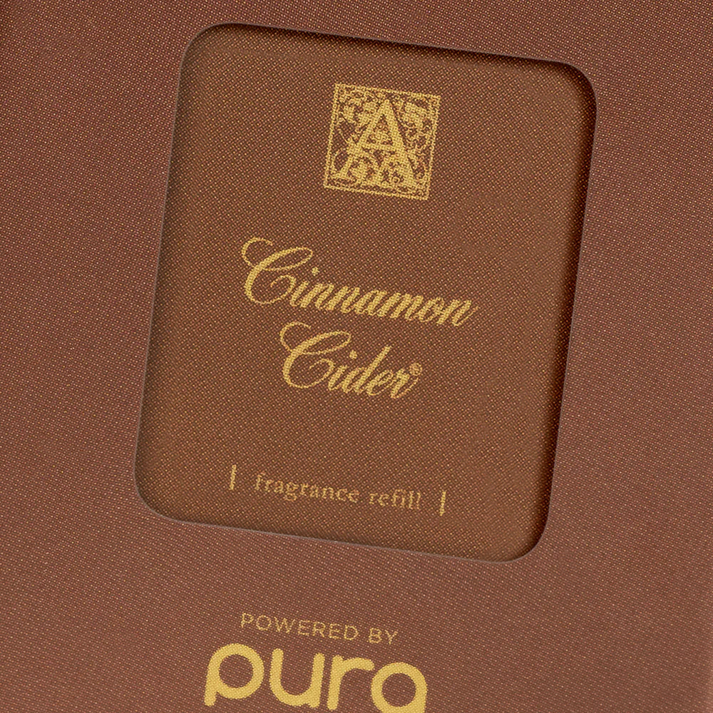 close up of pura aromatique diffuser oil in stock box