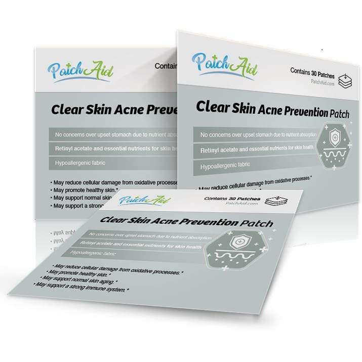 patch aid clear skin acne prevention patch on a white background
