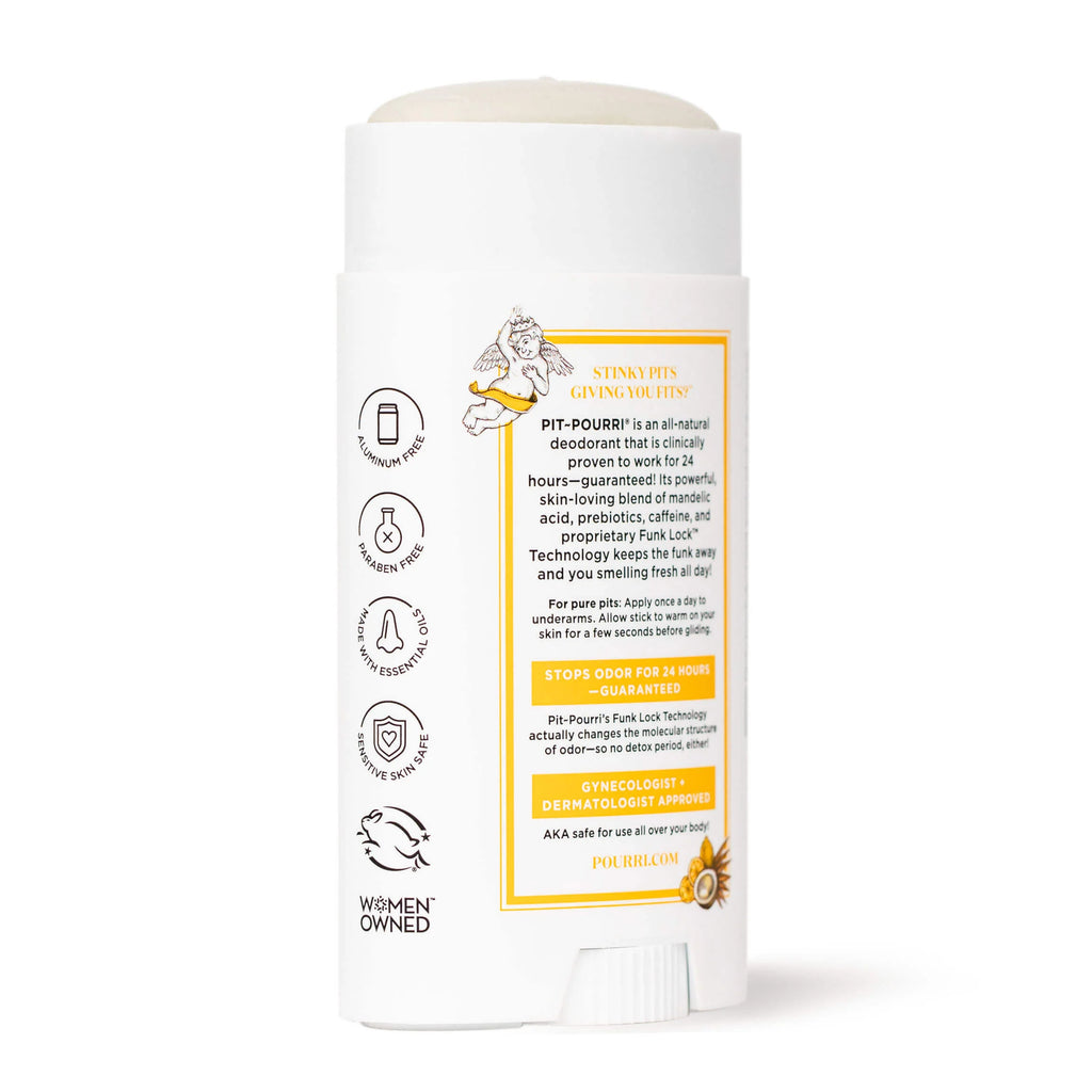 pit-pourri deodorant on a white background
