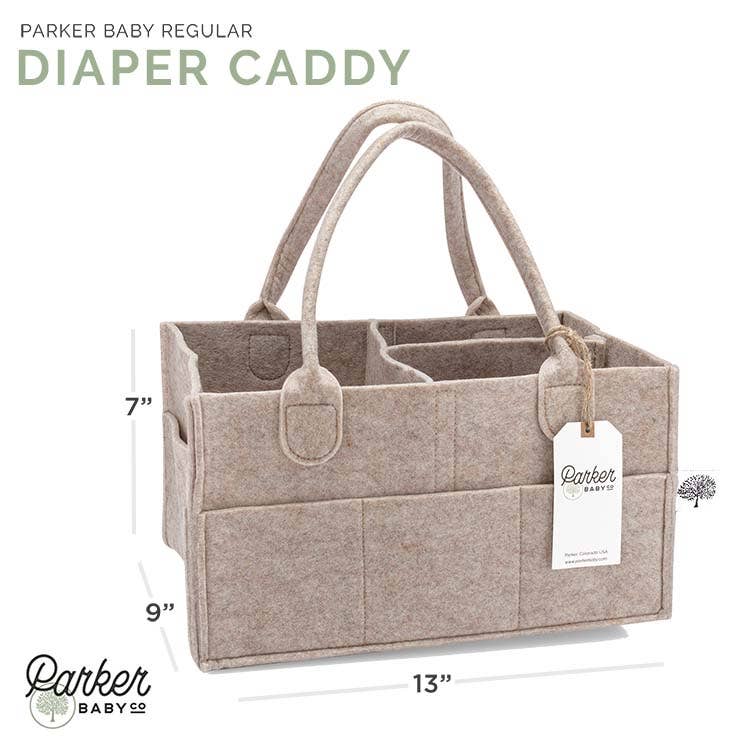 diaper caddy on a white background