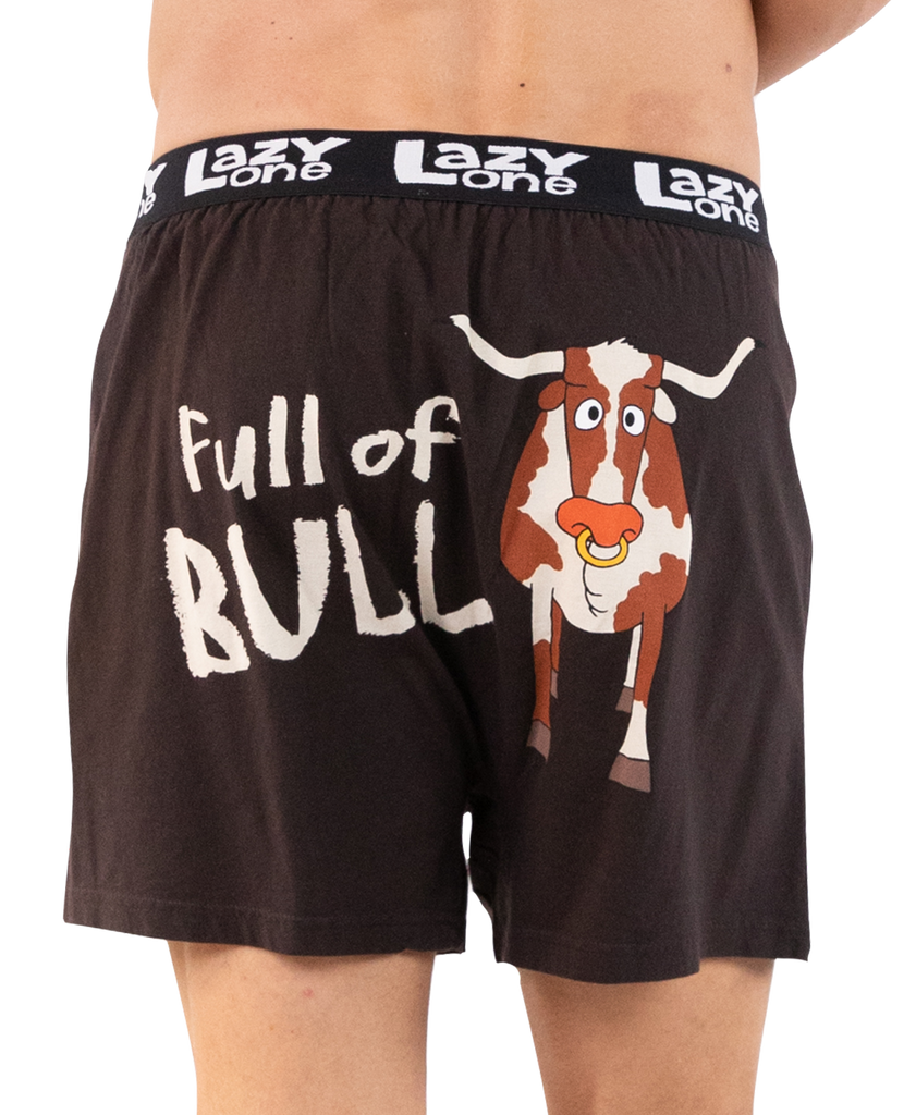 lazy one full of bull boxers on a white background