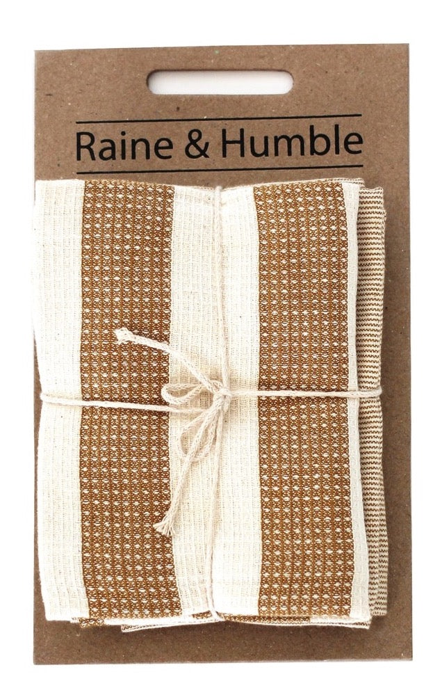 packaged Raine & humble towel on a white background