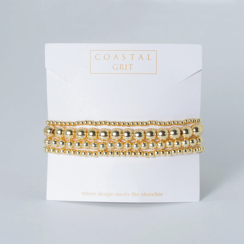 coastal grit bracelet pack on a white background