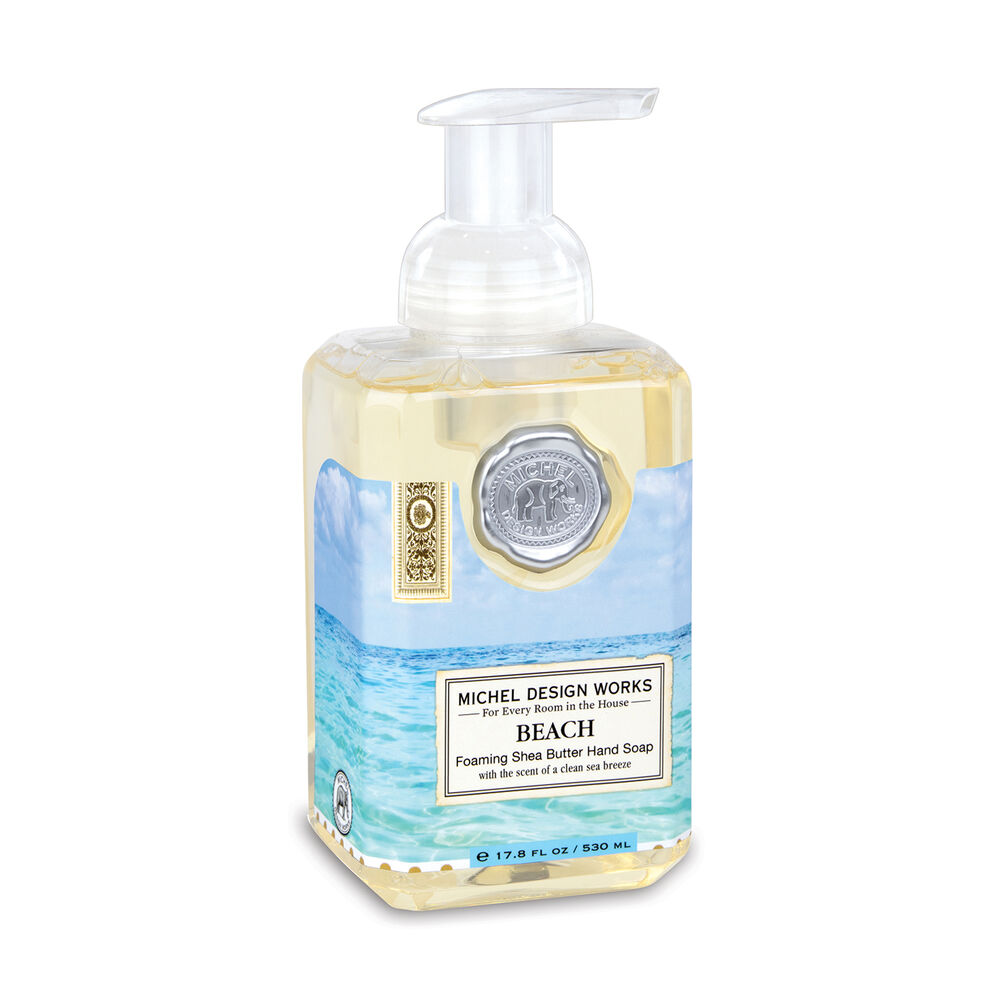 michel design works beach hand soap on  a white background