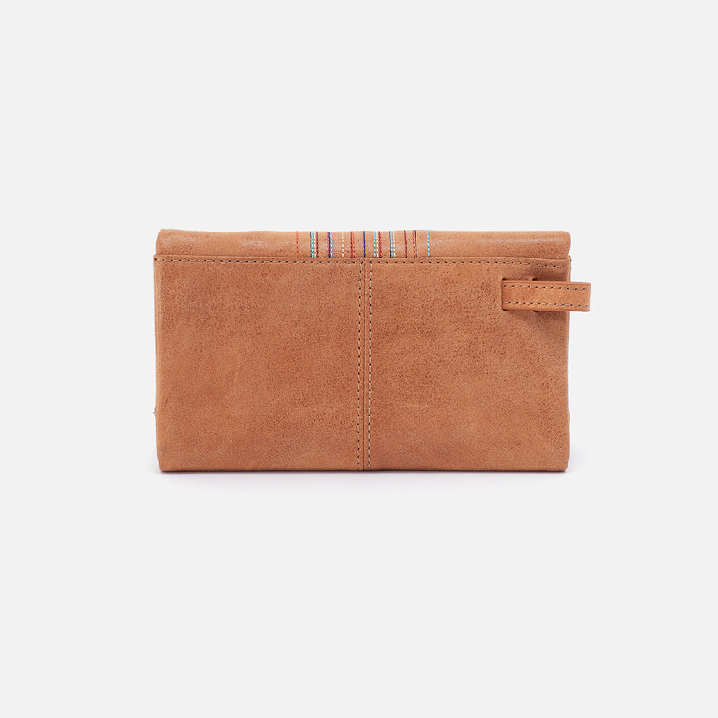 keen continental wallet on white background