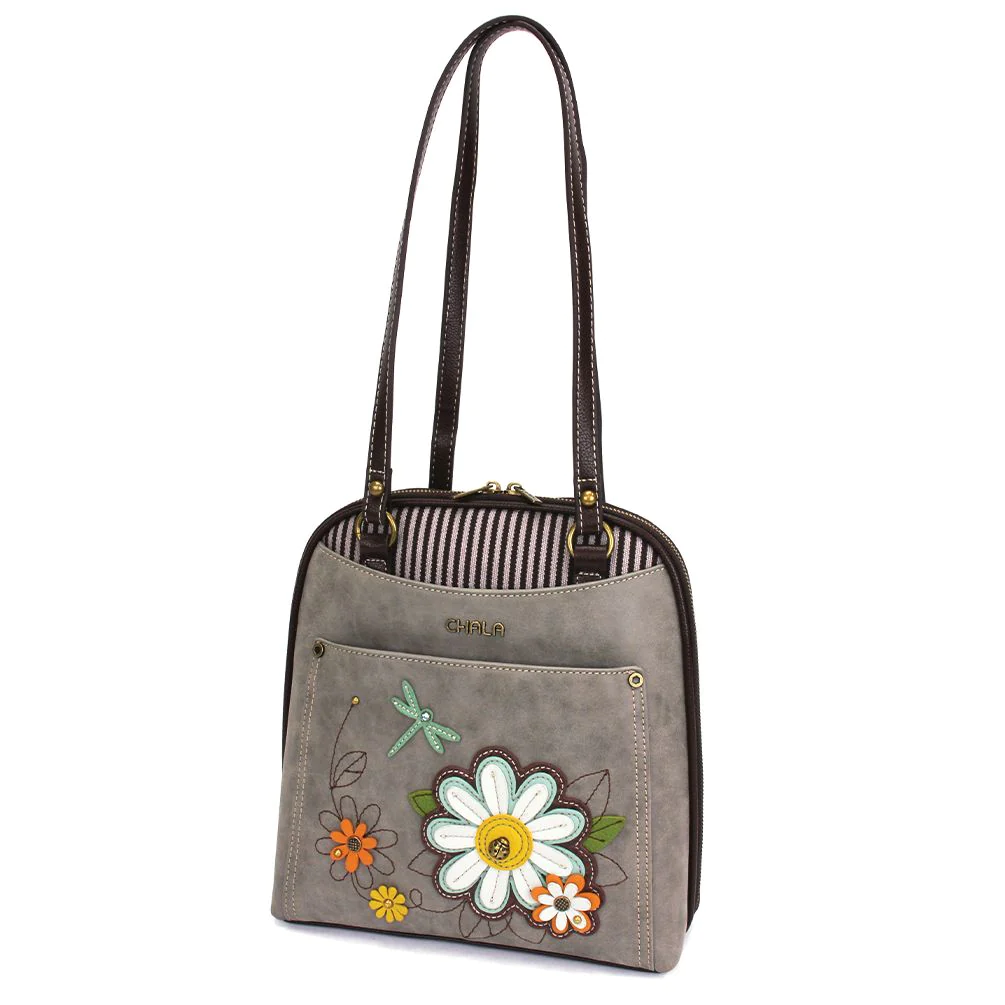 chala daisy backpack on a white background