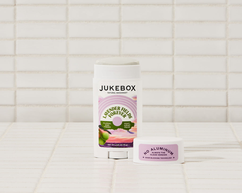 jukebox deodorant on a white background