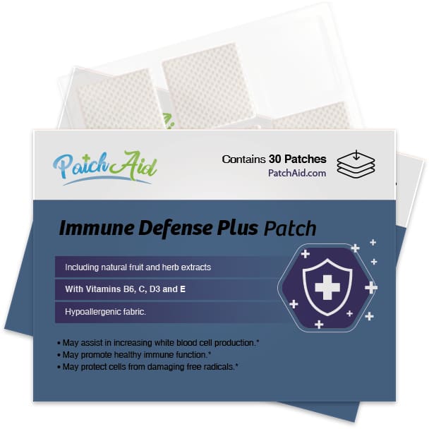 patch aid patch on a white background