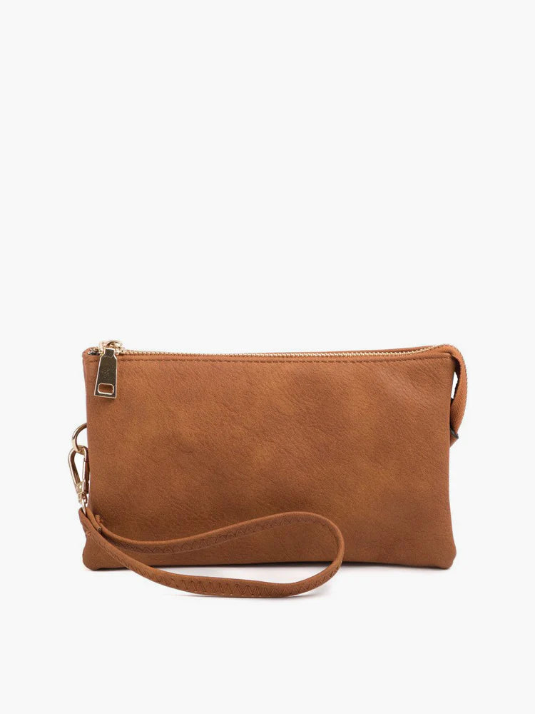 riley crossbody purse on a white background