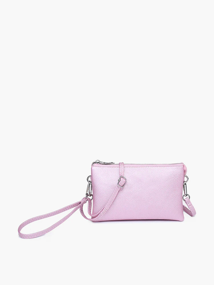 riley crossbody purse on a white background