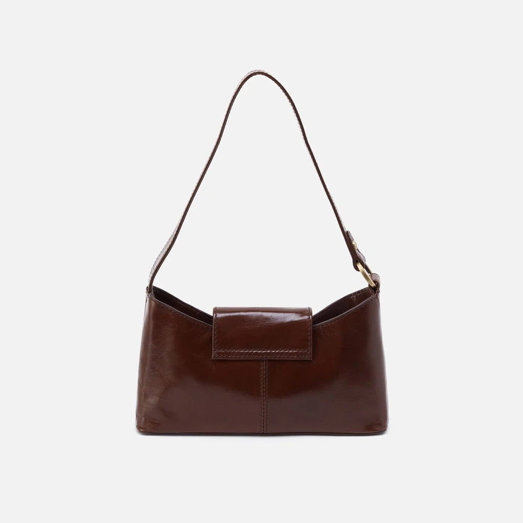 mila shoulder bag in mocha on a white background