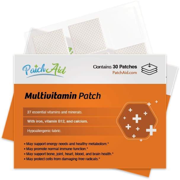 patch aid patch on a white background