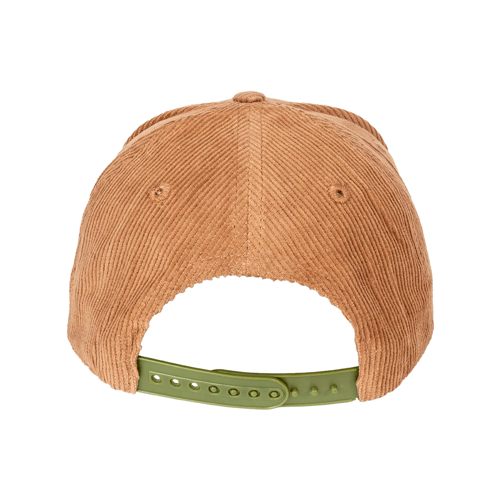 dr. squatch corduroy cap on a white background