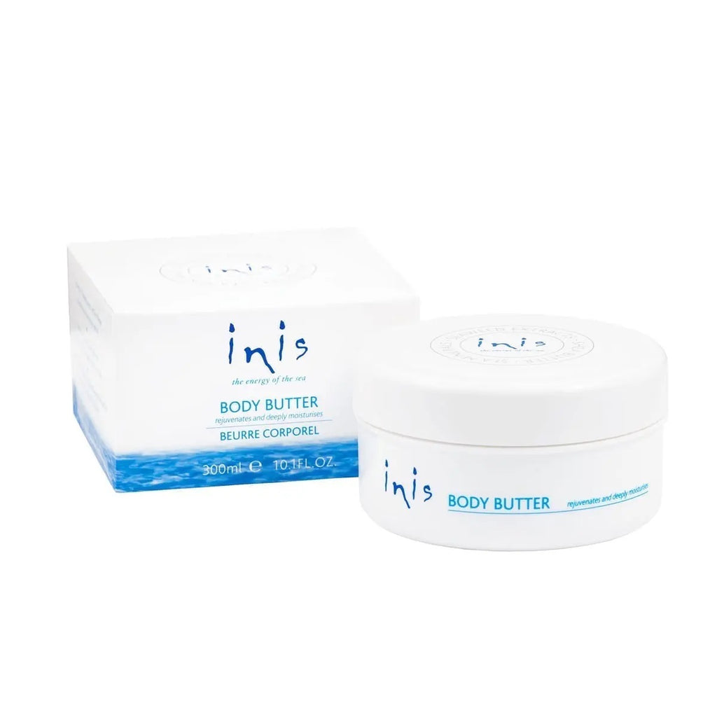 inis the energy of the sea body butter on a white background